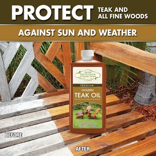 Miniatura 4 de STAR BRITE Colección para Exteriores Aceite de Teca Dorado Premium - para Uso en Toda Teca y Maderas Finas - Protección Definitiva contra el Sol