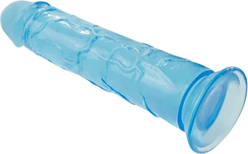 Miniatura 5 de Consoladores azules gruesos de 8.1 pulgadas, juguetes sexuales flexibles con ventosa para el punto G de las mujeres