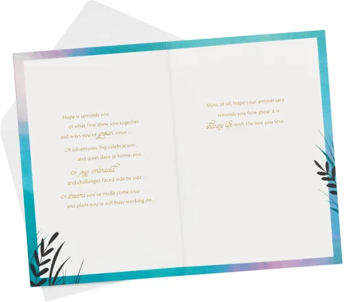 Miniatura 2 de Tarjeta de aniversario de Hallmark para pareja (Momentos perfectos)