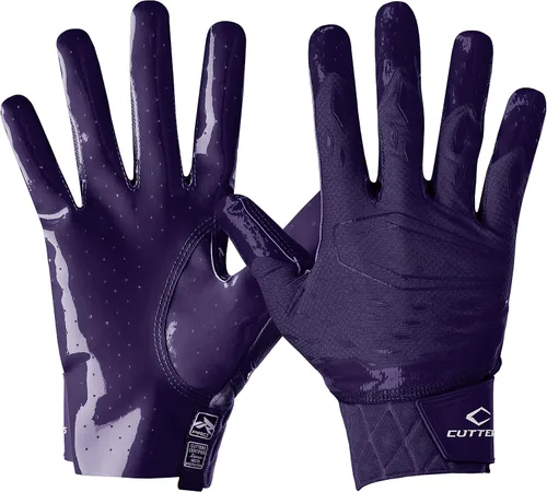Miniatura 23 de Cutters Rev Pro - Guantes de fútbol para hombre, con agarre ultra adhesivo, para adultos, 1 par