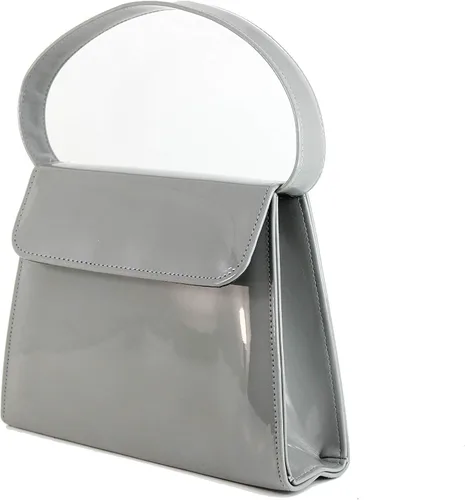 Miniatura 7 de LONI Bolso de mano para mujer Bolso de hombro y asa superior Bolso de charol para boda y baile de graduación