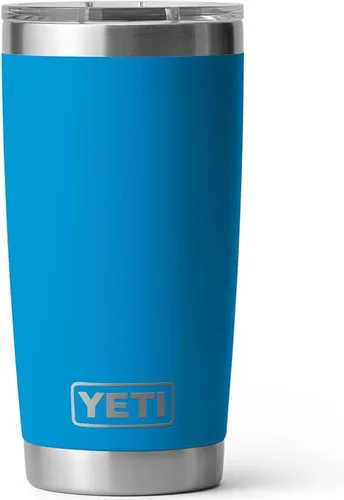 Miniatura 22 de YETI Rambler - Vaso de acero inoxidable con aislamiento al vacío de 20 onzas con tapa MagSlider Todo acero inoxidable