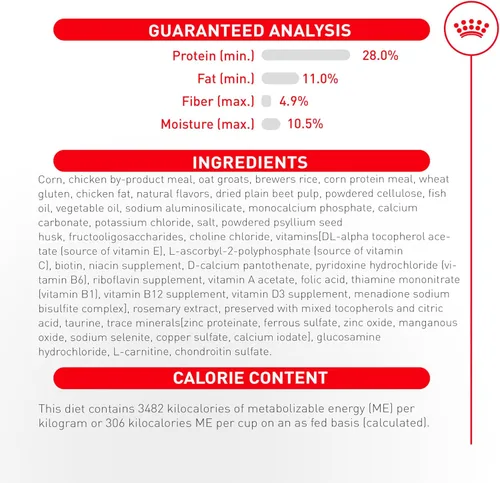 Miniatura 7 de Royal Canin Breed Health Nutrition Golden Retriever - Alimento seco para perros adultos, bolsa de 5 libras