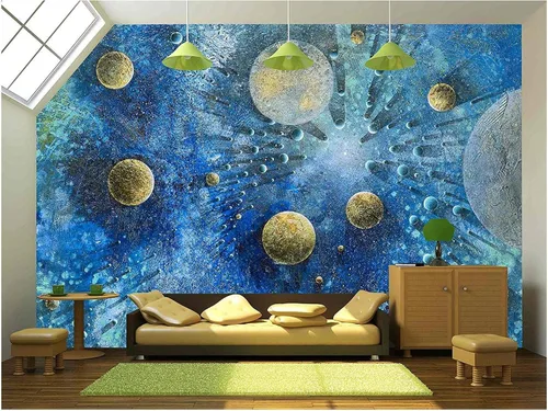 Miniatura 26 de wall26 - Mural adhesivo decorativo para pared (tamaño grande), WMR-WP-X-DD51-66x24x4