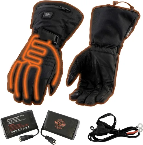 Miniatura 10 de Milwaukee Leather Men's and Women's Cold Weather Gloves with Heating Tech for Motorcycle, Hunting, Outdoor Use