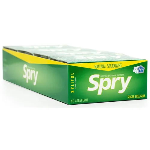 Miniatura 17 de Spry On The Go Fresh Chicle Natural de Xilitol Sistema de Defensa Dental - Sin Aspartamo, Sin Azúcar, Sin OMG (Menta, 55 Unidades - Paquete de 1)