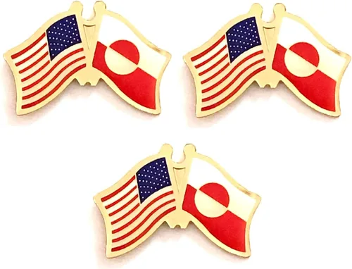 Miniatura 173 de 3 Pines de solapa con banderas de Estados Unidos y países internacionales, paquete de 3 pines dobles con diseño de banderas de Estados Unidos