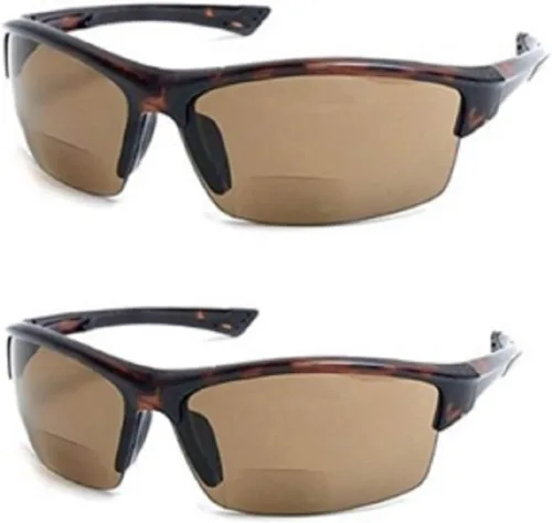 Miniatura 3 de Lentes de sol bifocales para lectura y lentes de sol para hombres y mujeres 2 pares negro/tortuga