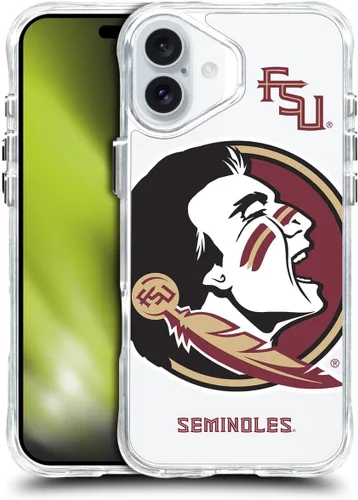 Miniatura 172 de Head Case Designs Funda de gel suave FSU Seminoles de la Universidad Estatal de Florida con licencia oficial compatible con Apple iPhone 13 Pro Max