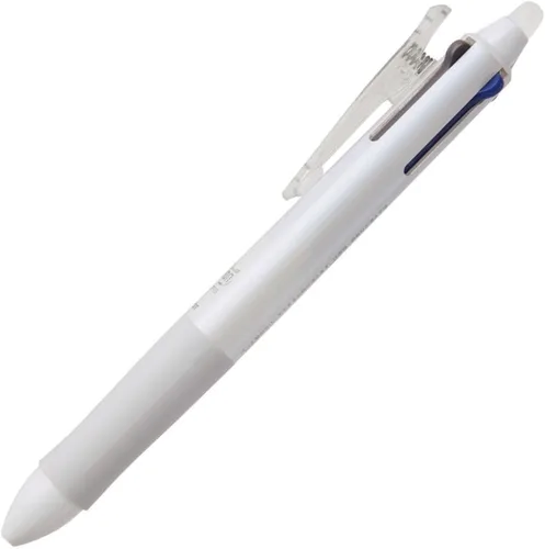 Miniatura 2 de Pilot Frixion Ball Knock - Multibolígrafo de 4 colores y tinta de gel, blanco (LKFB-80EF-W)