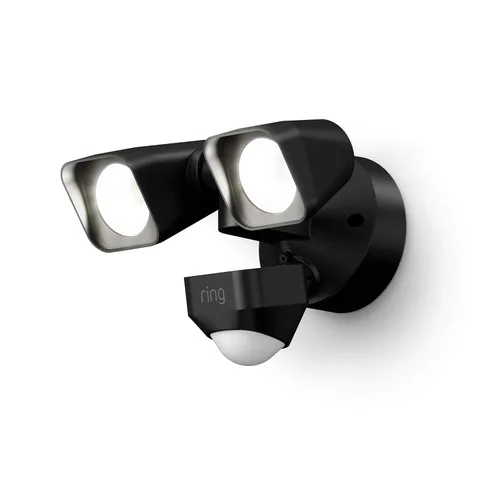 Miniatura 2 de Reflector cableado Ring: reflector activado por movimiento, ledes brillantes y compatible con Amazon Sidewalk (negro)
