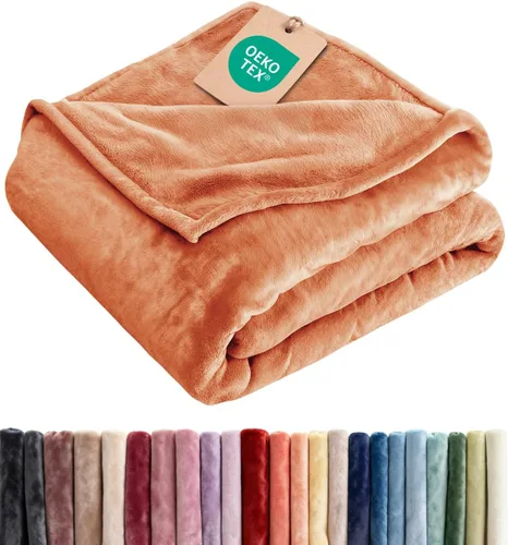 Miniatura 30 de Manta de forro polar ultrasuave para niños – Manta de franela de lujo para niños – Ligera para sofá, cama o silla – Gruesa, cálida y transpirable