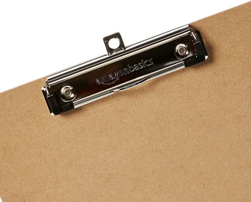 Miniatura 5 de Amazon Basics Portapapeles para oficina, tamaño carta, 9 x 12.5 pulgadas, paquete de 30, marrón