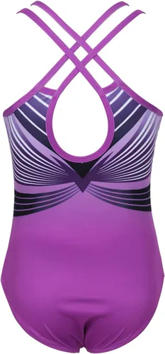 Miniatura 96 de MODAFANS Leotardos de gimnasia para niñas brillantes para bailar ballet, pantalones cortos con espalda cruzada