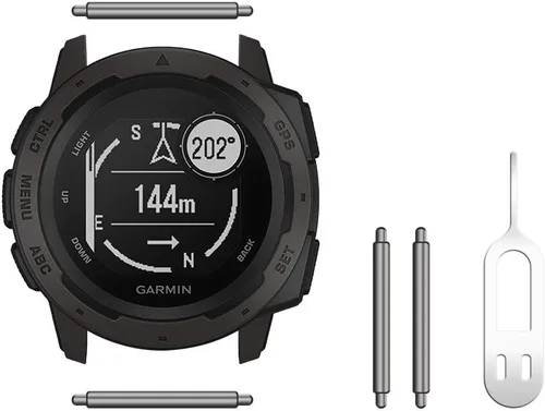 Miniatura 2 de NotoCity Correa de repuesto para Garmin Instinct, correa de repuesto de silicona suave, solo compatible con Instinct Sports GPS Smart Watch