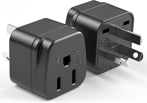 Miniatura 9 de Adaptador de corriente de Nueva Zelanda Adaptador de enchufe de Estados Unidos a Australia Adaptador de viaje de Estados Unidos a Argentina