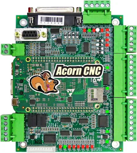 Miniatura 2 de Centroid Kit de control de movimiento CNC de 4 ejes (REV 4) con software CNC, reemplaza a MachMotion, WinCNC, Mach3, EMC2, KCAM4, paso suave