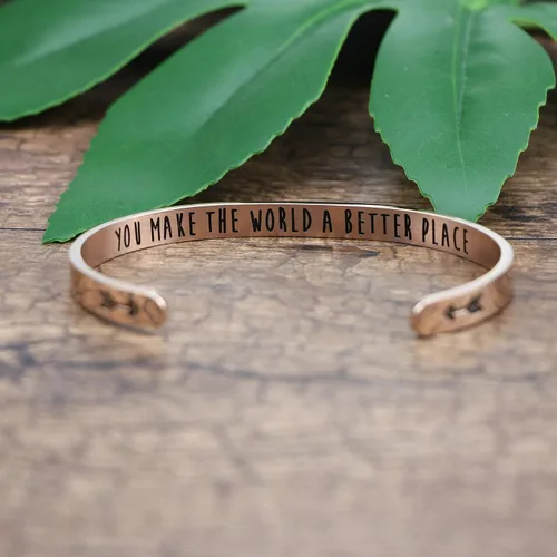 Miniatura 2 de JoycuFF Pulseras para mujer, regalo de Navidad, cumpleaños, Acción de Gracias, para madre, momia, acero inoxidable, regalo significativo para mamá