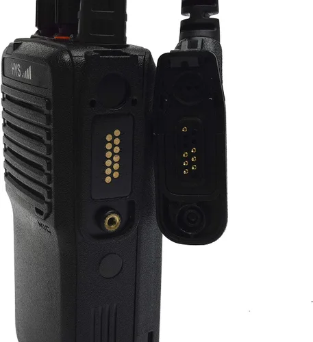Miniatura 5 de HYS Auricular de vigilancia de 2 vías de radio de bobina acústica para Motorola XPR 6000 XPR6500 XPR6550 XPR 7000 XPR 7550 XiR-P8200 XiR-P8268 Beige