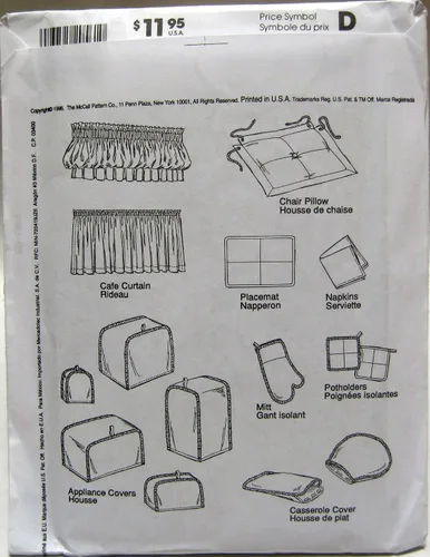 Miniatura 2 de McCall's Patterns Esenciales de cocina M2056, talla única