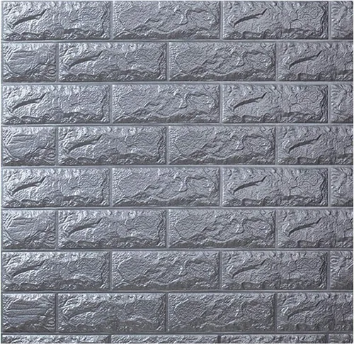 Miniatura 7 de Paneles de pared de espuma 3D, 5 azulejos que cubren 28.7 pies cuadrados, papel tapiz grueso de ladrillo para despegar y pegar para decoración