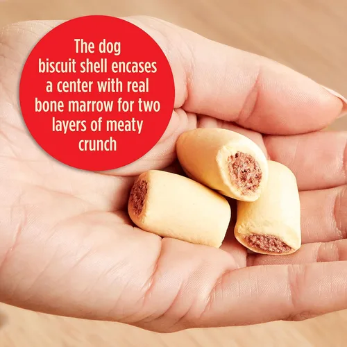 Miniatura 18 de Milk-Bone MaroSnacks Golosinas para perros pequeños con sabor a tocino con médula ósea, 40 onzas (paquete de 2) (el diseño del empaque puede variar)