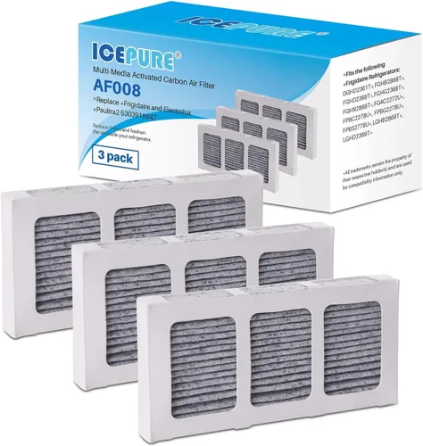 ICEPURE AF008 - Filtro de aire para refrigerador Pureair Ultra 2, Pure Air Ultra 2, Pureair Ultra ii, Electrolux 242047805, 5303918847, PAULTRA2,