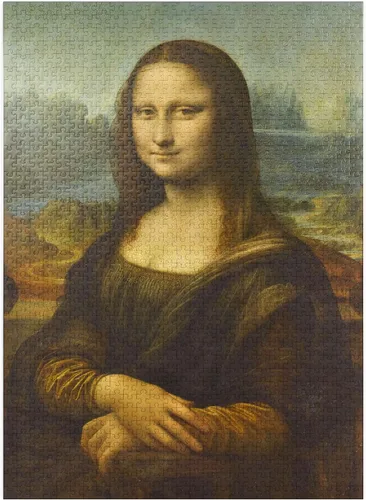 Miniatura 8 de MyPuzzle Mona Lisa - Lisa Del Giocondo by Leonardo Da Vinci - Rompecabezas premium de 100 piezas para adultos