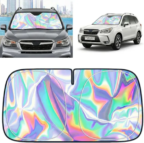 Miniatura 44 de Parasol para parabrisas Honda HR-V 2023-2025 – Cubierta plegable para parabrisas para accesorios HRV Protege el coche de los rayos solares