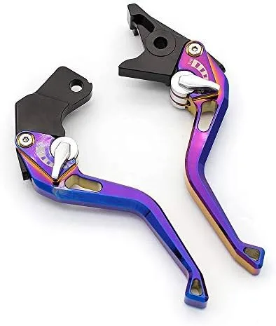 Miniatura 8 de FXCNC Palancas de embrague de freno de motocicleta compatibles con FZ1 FAZER 06-15, FZ8 2011-2019, FZ6R / XJ6 Diversion 09-15, FZ6 FAZER 2004-2010