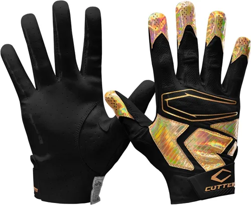 Miniatura 8 de Cutters Rev Pro 4.0 Ultra Grip - Guantes de fútbol con receptor ancho. Tallas para jóvenes y adultos (1 par)