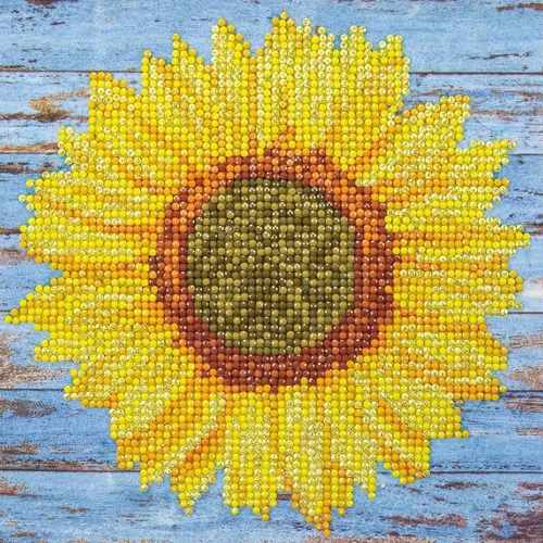 Miniatura 10 de DIAMOND ART BY LEISURE ARTS Kits de pintura de diamantes para adultos, abeja principiante de 8 x 8 pulgadas