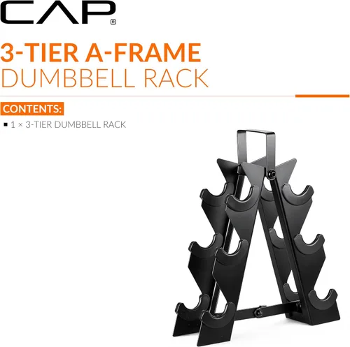 Miniatura 4 de CAP A-Frame Dumbbell Weight Rack