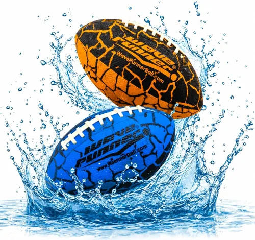 Wave Runner Grip It, tamaño 9.25 pulgadas, fútbol acuático, juguetes de playa, juegos para niños al aire libre para verano, juguetes de piscina,
