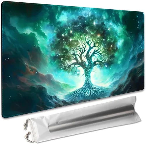 Miniatura 18 de Tapete de Juego de Mesa Premium de 24x14 pulgadas TCG Compatible con OCG CCG RPG MTG Tapetes de Juego, Alfombrilla de Ratón Tapete de Escritorio