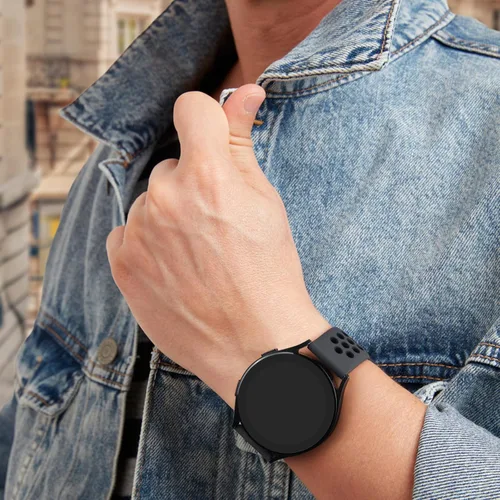 Miniatura 5 de Vanjua Correas deportivas para Amazfit Bip 3 / 3 Pro / U Pro / Lite / S / S lite / U Band mujeres hombres, correa de repuesto de silicona suave