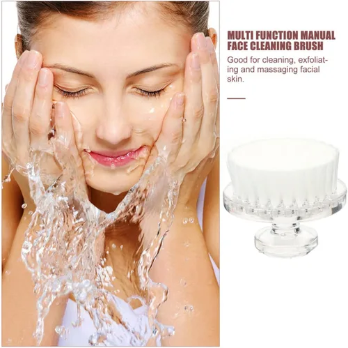 Miniatura 3 de Healifty Cepillo de limpieza facial manual cerdas suaves limpieza profunda cepillo facial conjunto para el cuidado de la piel de las mujeres