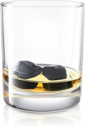 Miniatura 7 de Set de 9 Piedras para Enfriar Bebidas Grises [Chill Rocks] Piedras para Whisky para Whisky y Otras Bebidas - en Caja de Regalo con Funda