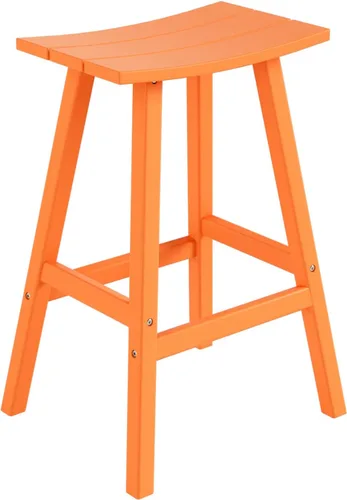 Miniatura 31 de HDPE Laguna Contempo - Taburete de bar de 29", color negro