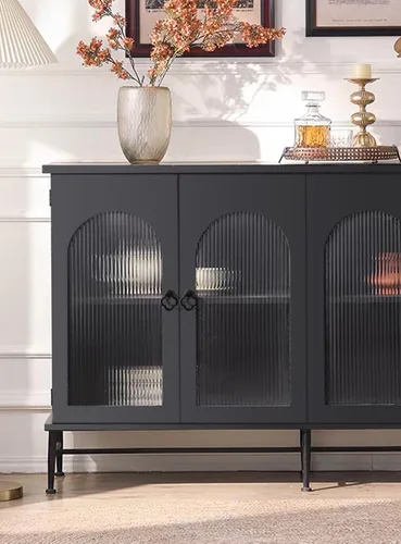 Miniatura 7 de Pomos de Armario Pomos de Gabinete Tiradores de Cajón, Pomos de Aleación de Zinc Negro para Tocador, Pomos de Armario para Cocina, Baño (Estilo F-2)