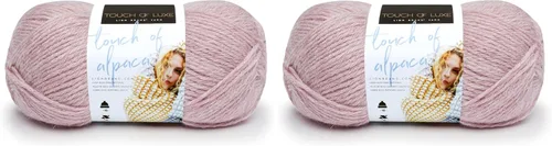 Miniatura 21 de Lion Brand Yarn (1 madeja) Hilo Touch of Alpaca, Carmesí