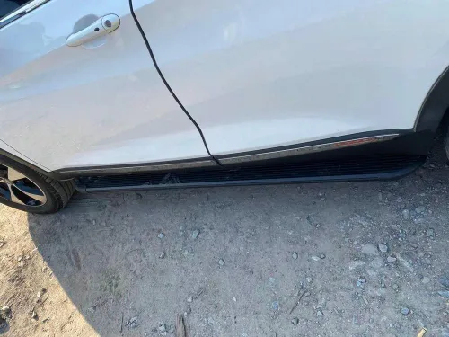 Miniatura 6 de 2 estribos de aluminio para estribos laterales, barras Nerf protectores de pedales laterales para Volvo XC XC40 2018-2023