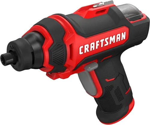 Miniatura 3 de CRAFTSMAN Destornillador inalámbrico de 4 V con cargador y puntas de atornillado incluidas (CMHT6650C)