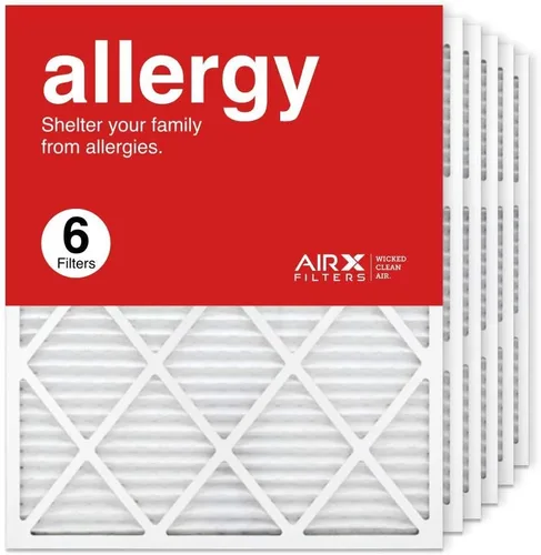 Miniatura 12 de AIRx Filters Filtro MERV 11 para horno de aire 10 x 30 x 1 para alergias, polvo y caspa de mascotas (paquete de 6), filtro de repuesto plisado