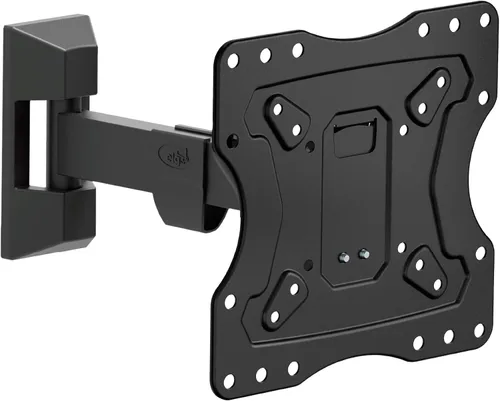 ELG Soporte de pared articulado de movimiento completo para pantallas de 12-42 pulgadas con giratorio, inclinación y extensión, soporta un máximo de