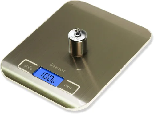 Miniatura 3 de Juego de 19 pesas de calibración de 3.53 oz – 10 mg con pinzas y caja de presentación para un equilibrio preciso de precisión de balanzas digitales