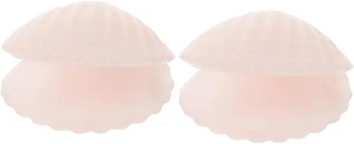 FRCOLOR 2pcs Natural Fish Tank Decoración Conchas Conchas Adornan Artesanía Accesorio
