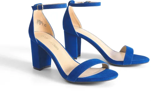 Miniatura 2 de DREAM PAIRS - Sandalias de tacón grueso y bajo para mujer