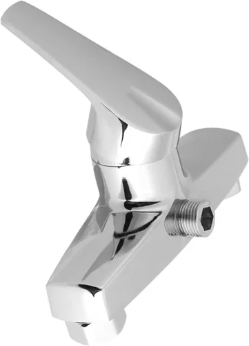 Miniatura 2 de Grifo de bañera, aleación de zinc de una sola manija, grifo de la bañera del baño montado en la pared de la ducha de la válvula mezcladora, grifos