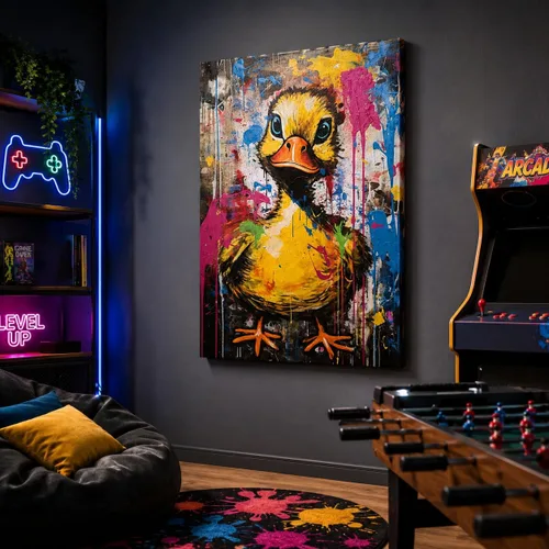 Miniatura 16 de ANRUOXI Arte de Pared de Graffiti, Impresión de Lienzo de Astronauta Espacial de Graffiti para Decoración de Pared, Impresiones de Arte Modernas